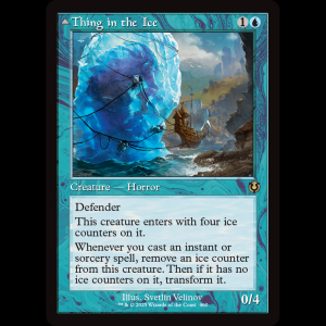 MTG Thing in the Ice // Awoken Horror Innistrad Remastered inr#460