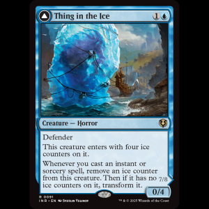 MTG Thing in the Ice // Awoken Horror Innistrad Remastered inr#91