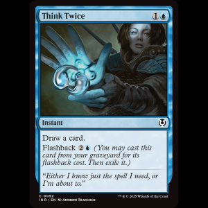 MTG Think Twice Innistrad Remastered inr#92