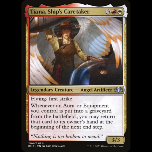 MTG Tiana, Ship's Caretaker Dominaria Remastered dmr#204