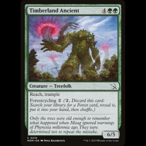 MTG Timberland Ancient March of the Machine mom#210