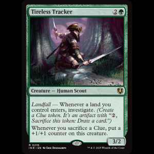MTG Tireless Tracker Innistrad Remastered inr#219