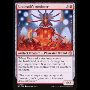 MTG Consagrador de Úrabrask (Urabrask's Anointer) Phyrexia: All Will Be One one#152