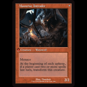 MTG Village Messenger // Moonrise Intruder Innistrad Remastered inr#466