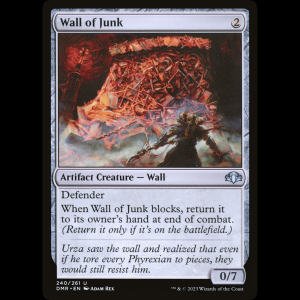 MTG Wall of Junk Dominaria Remastered dmr#240