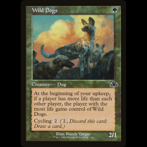 MTG Wild Dogs Dominaria Remastered dmr#351