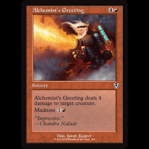 MTG Alchemist's Greeting Innistrad Remastered inr#393