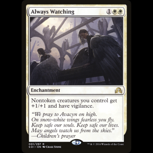 MTG 永遠の見守り (Always Watching) Shadows over Innistrad soi#1