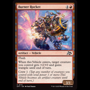 MTG Burner Rocket Aetherdrift dft#114
