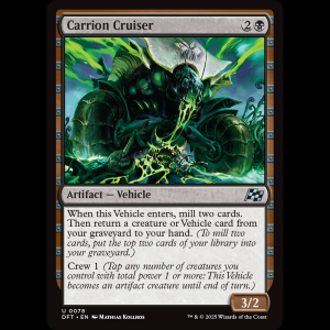 MTG Carrion Cruiser Aetherdrift dft#78