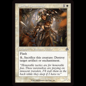 MTG Cathar Commando Innistrad Remastered inr#336