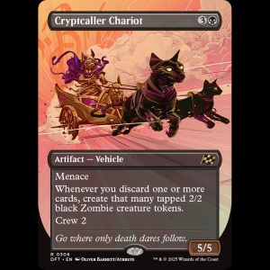 MTG Cryptcaller Chariot Aetherdrift dft#306
