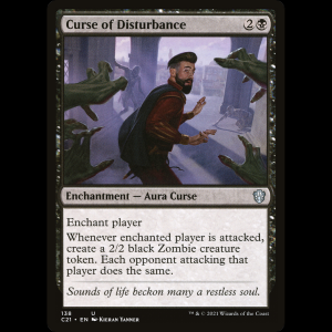 MTG Curse of Disturbance Commander 2021 c21#138