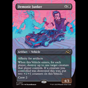 MTG Demonic Junker Aetherdrift dft#307