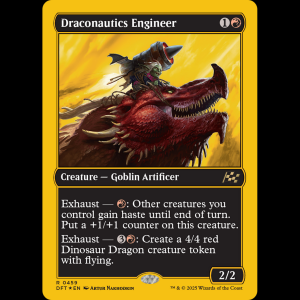 MTG Draconautics Engineer Aetherdrift dft#459