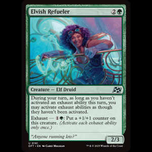 MTG Elvish Refueler Aetherdrift dft#161