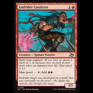 MTG Endrider Catalyzer Aetherdrift dft#124