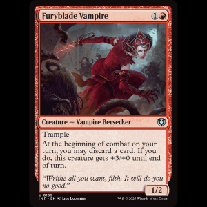MTG Furyblade Vampire Innistrad Remastered inr#155