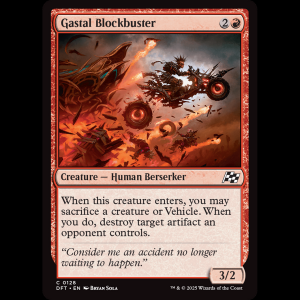MTG Gastal Blockbuster Aetherdrift dft#128
