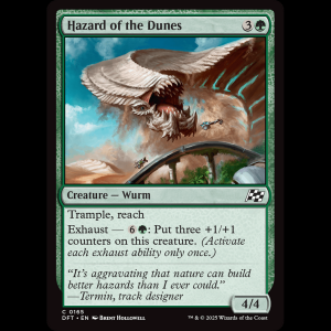 MTG Hazard of the Dunes Aetherdrift dft#165