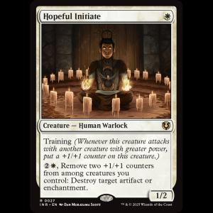 MTG Hopeful Initiate Innistrad Remastered inr#27