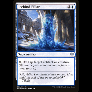 MTG Pilar atadura helada (Icebind Pillar) Kaldheim khm#62