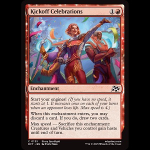 MTG Kickoff Celebrations Aetherdrift dft#135