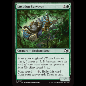 MTG Loxodon Surveyor Aetherdrift dft#167