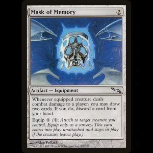 MTG Máscara de la memoria (Mask of Memory) Mirrodin mrd#203