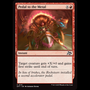 MTG Pedal to the Metal Aetherdrift dft#141