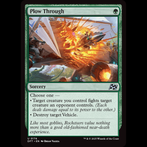 MTG Plow Through Aetherdrift dft#174
