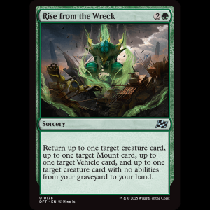 MTG Rise from the Wreck Aetherdrift dft#178