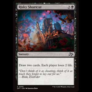 MTG Risky Shortcut Aetherdrift dft#103