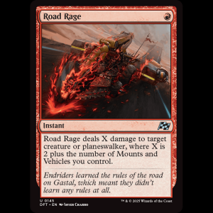 MTG Road Rage Aetherdrift dft#145