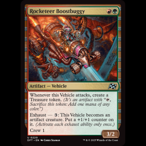 MTG Rocketeer Boostbuggy Aetherdrift dft#220