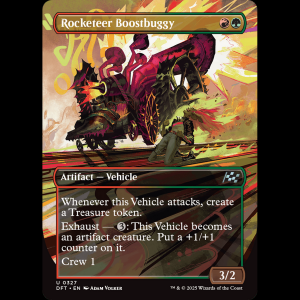 MTG Rocketeer Boostbuggy Aetherdrift dft#327
