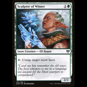 MTG Sculptor of Winter Kaldheim khm#193