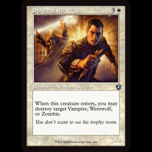 MTG Slayer of the Wicked Innistrad Remastered inr#348