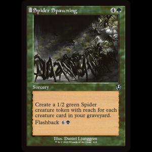 MTG Spider Spawning Innistrad Remastered inr#419