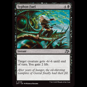 MTG Syphon Fuel Aetherdrift dft#108