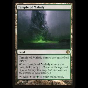 MTG Templo del padecimiento (Temple of Malady) Journey into Nyx jou#165