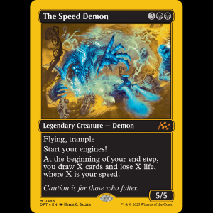 MTG The Speed Demon Aetherdrift dft#453
