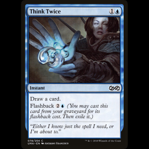 MTG Think Twice Ultimate Masters uma#78