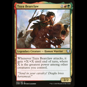 MTG Tuya Bearclaw Commander Legends cmr#292