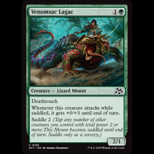 MTG Venomsac Lagac Aetherdrift dft#185