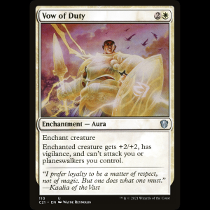 MTG Vow of Duty Commander 2021 c21#110