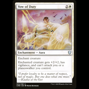 MTG Vow of Duty Commander Legends cmr#54