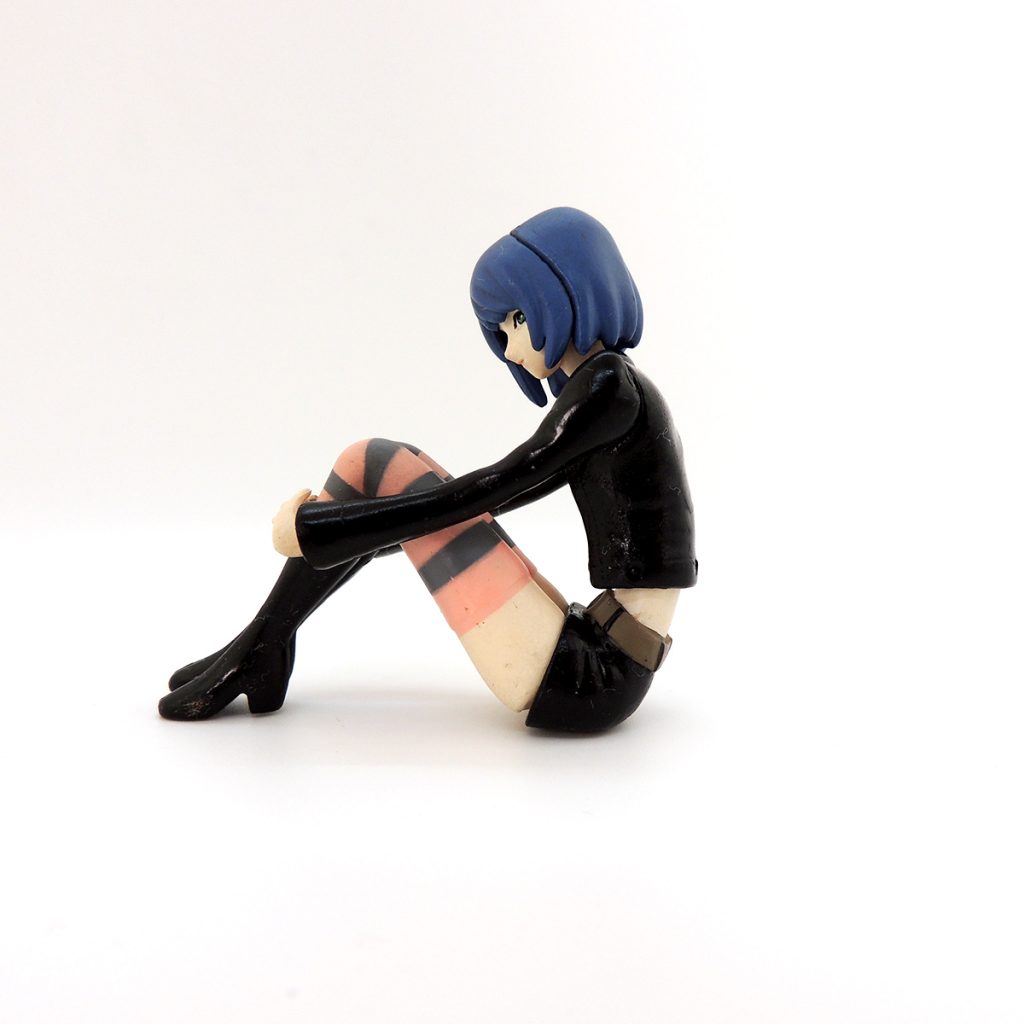 Figurine Gashapon Captain Harlock 2,5 Pouces - Bandai - Occasion - Bon état