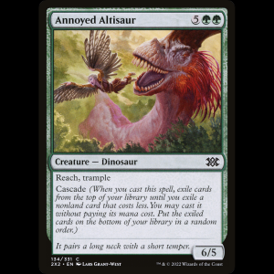 MTG Annoyed Altisaur Double Masters 2022 2x2#134