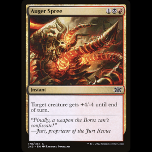 MTG Auger Spree Double Masters 2022 2x2#178